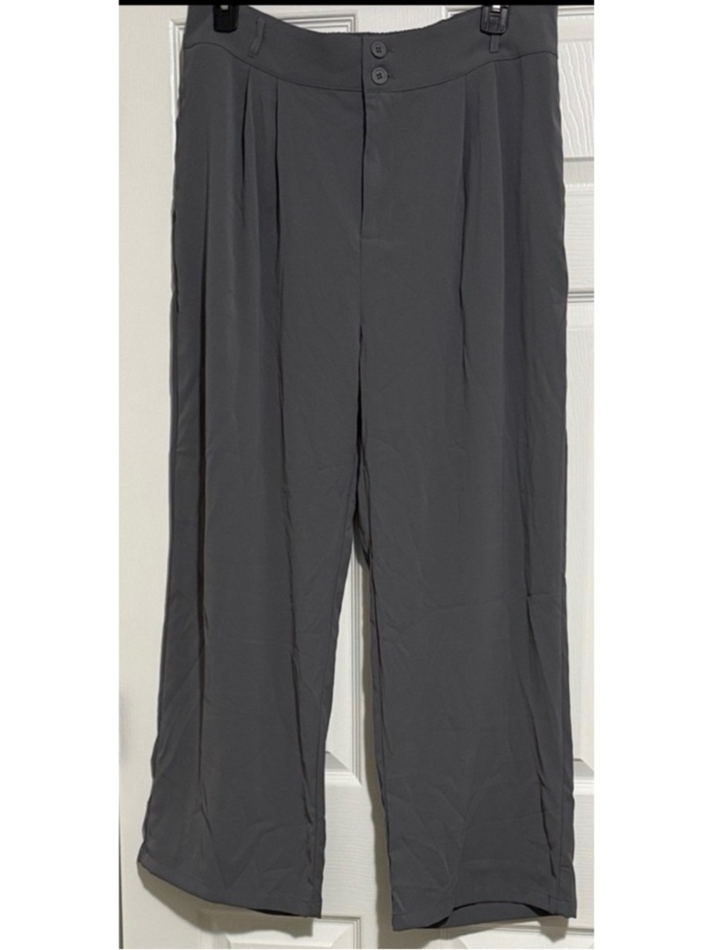 Halara Flex™ High Waisted Zipper Pocket Shirred Straight Leg Work Pants